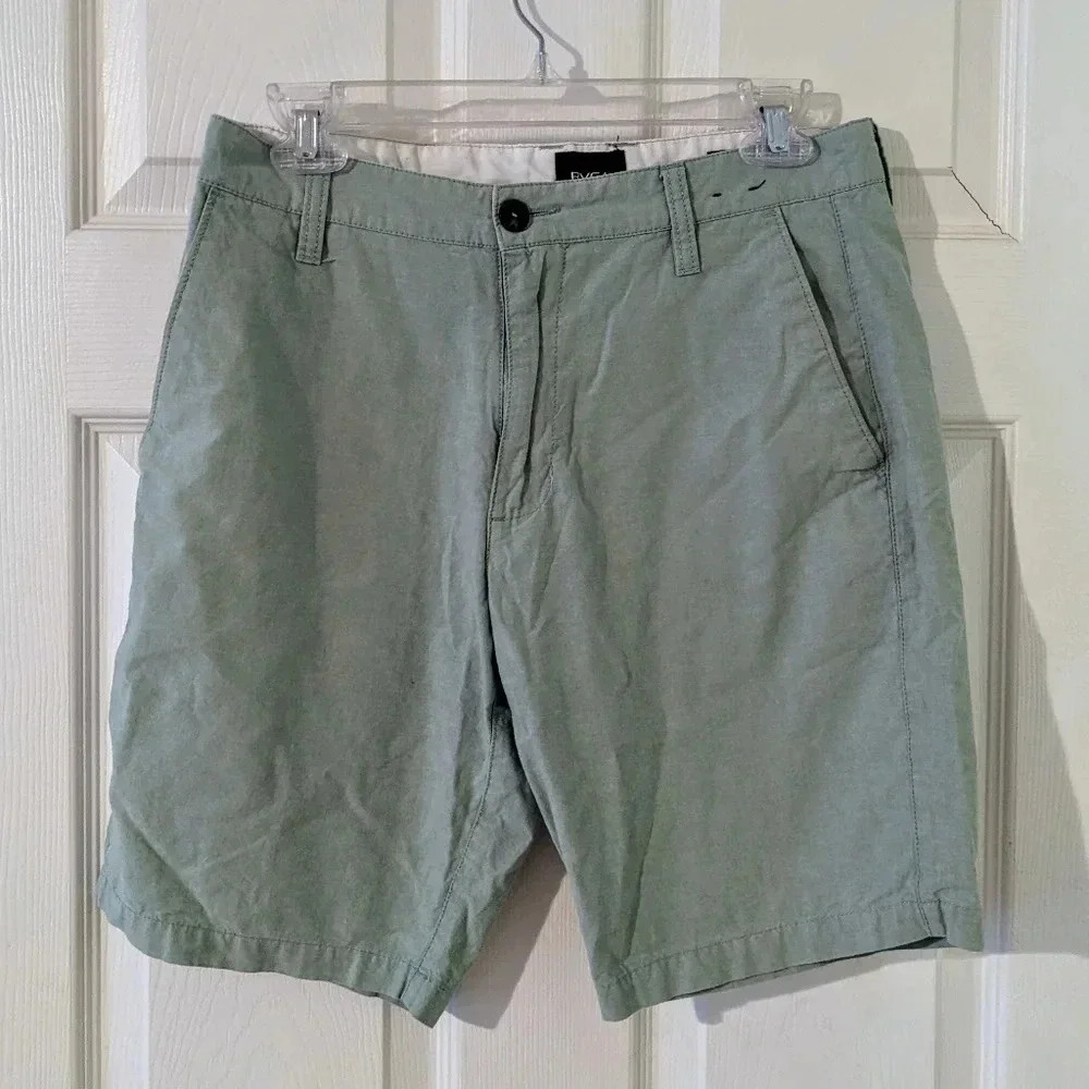 RVCA Mens Shorts Light Green Casual Walking Everyday Activewear Size‎ 29